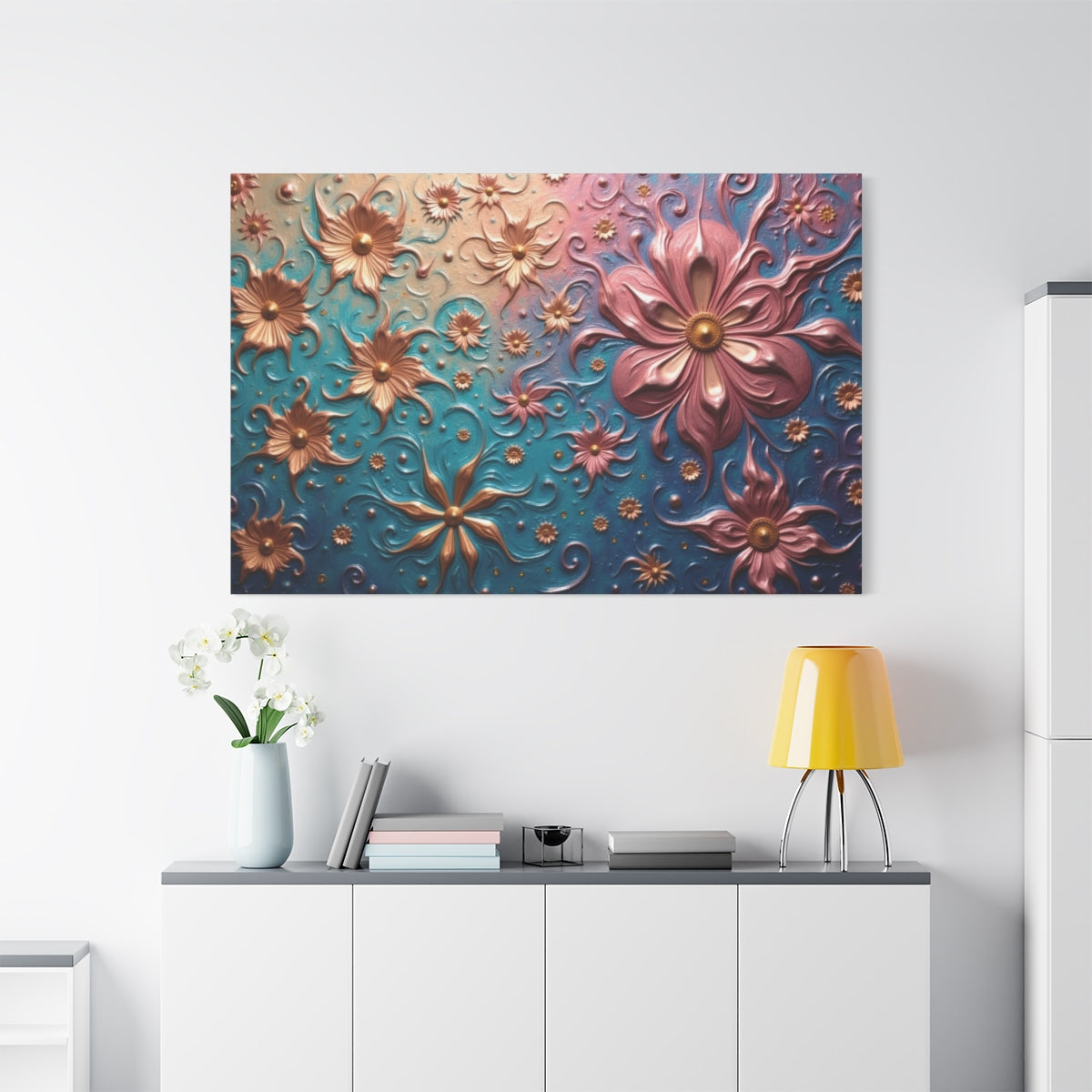Blossoming Dreams on Canvas