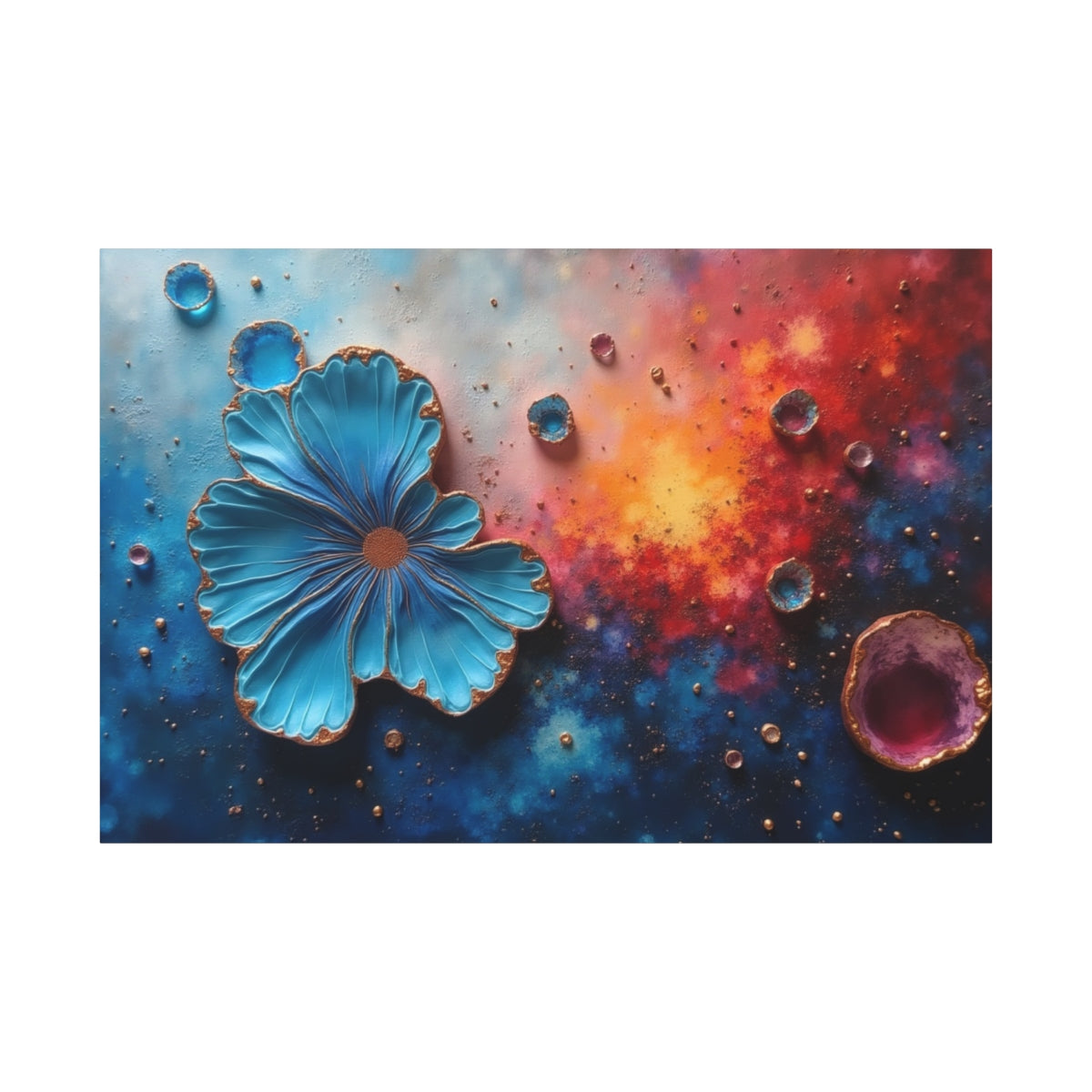 Celestial Bloom in Cosmos