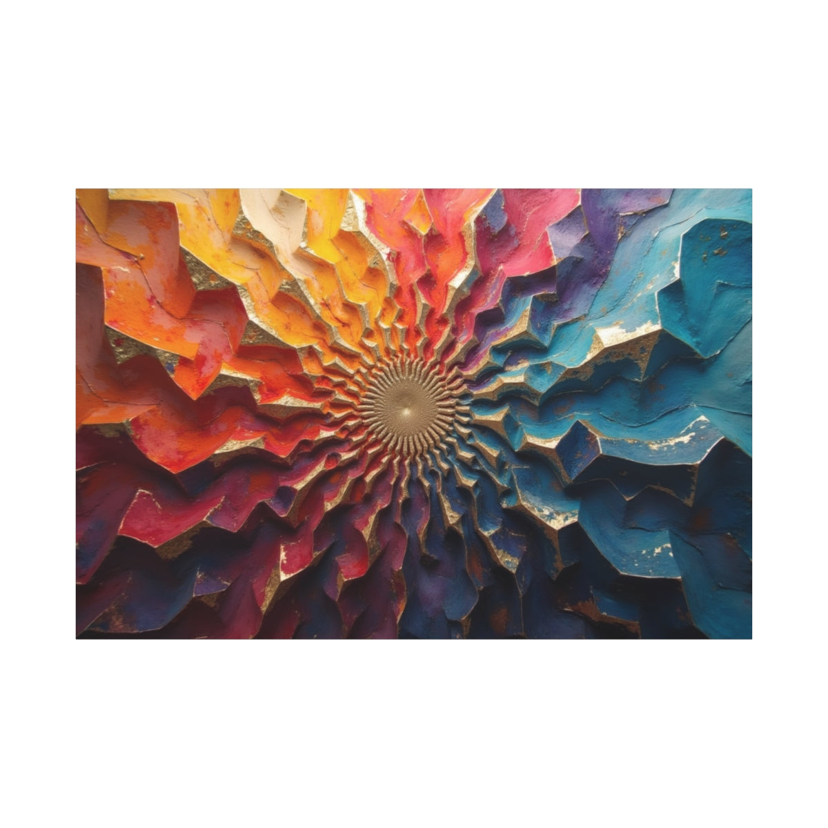 Vortex of Vibrant Hues