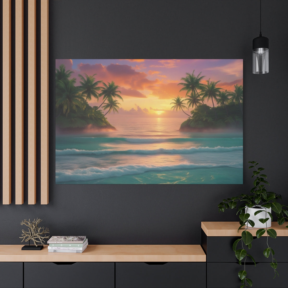 Tropical Sunset Serenity