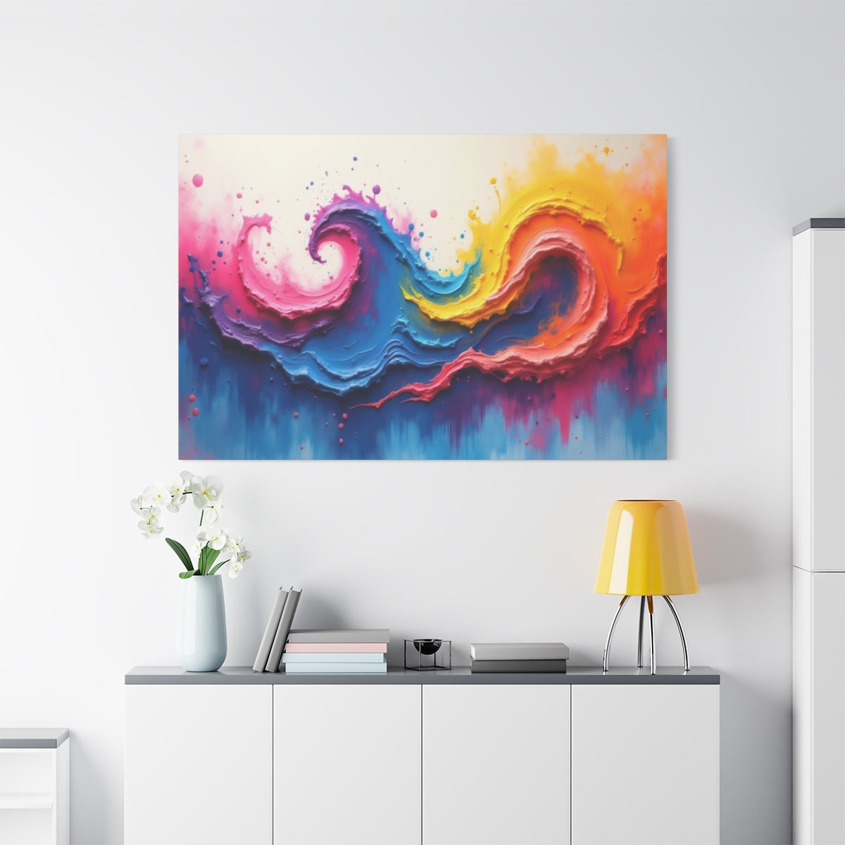 Vibrant Waves of Color