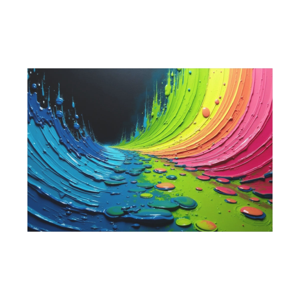 Vortex of Vibrant Waves