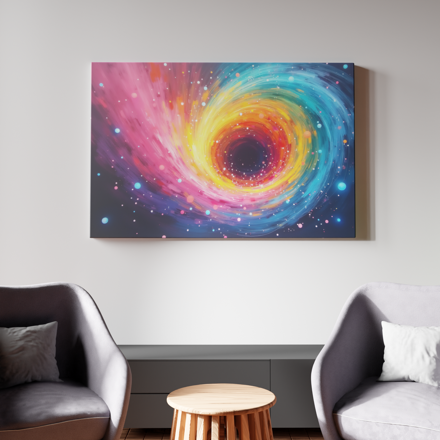 Cosmic Colors in Motion