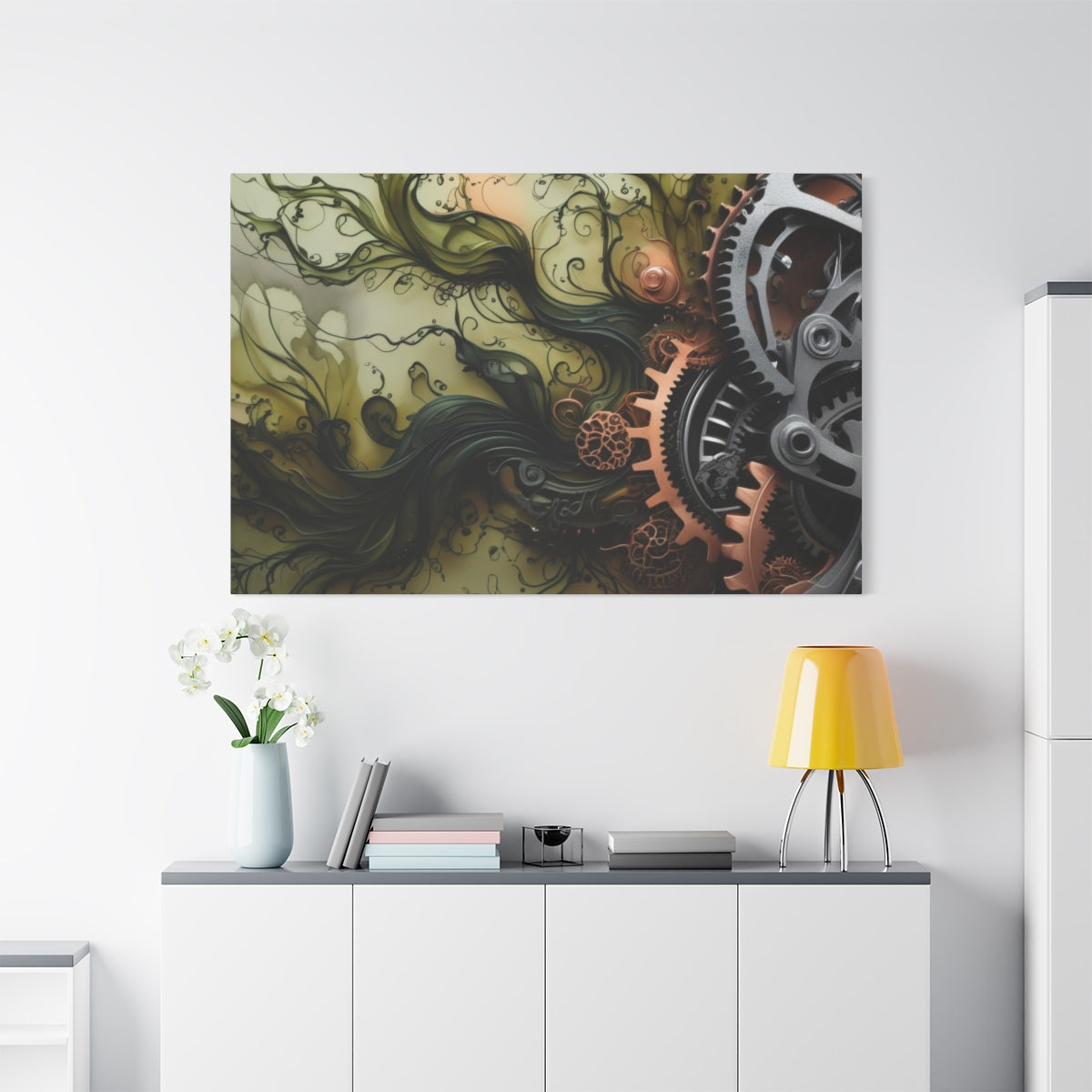 Mechanical Harmony: Nature Meets Industry