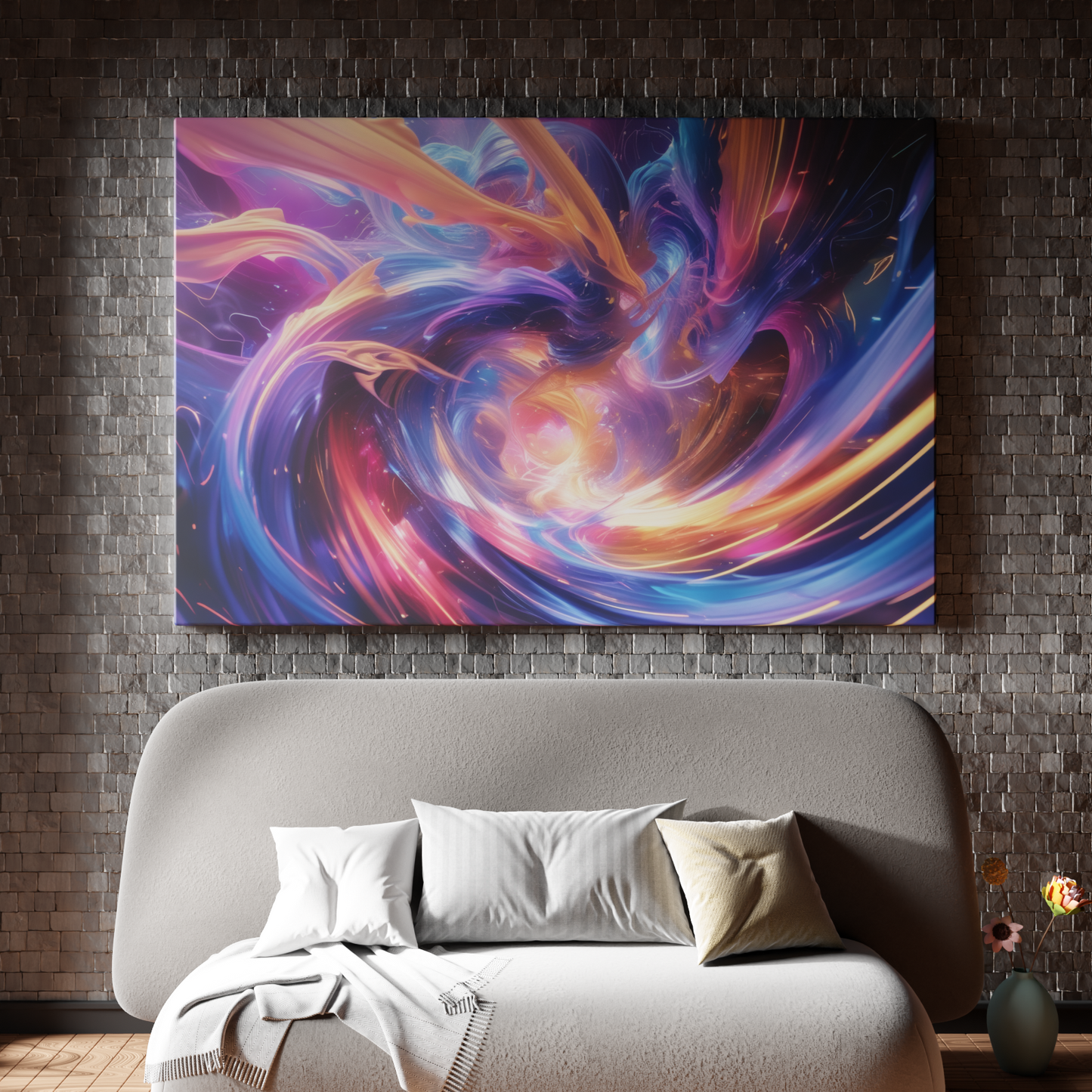 Cosmic Whirlwind of Color