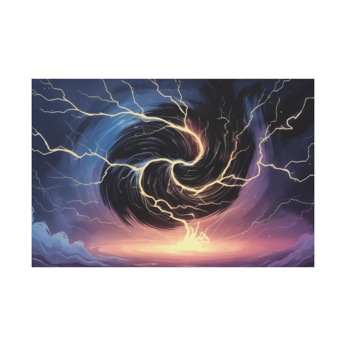 Celestial Vortex: Electric Explosion