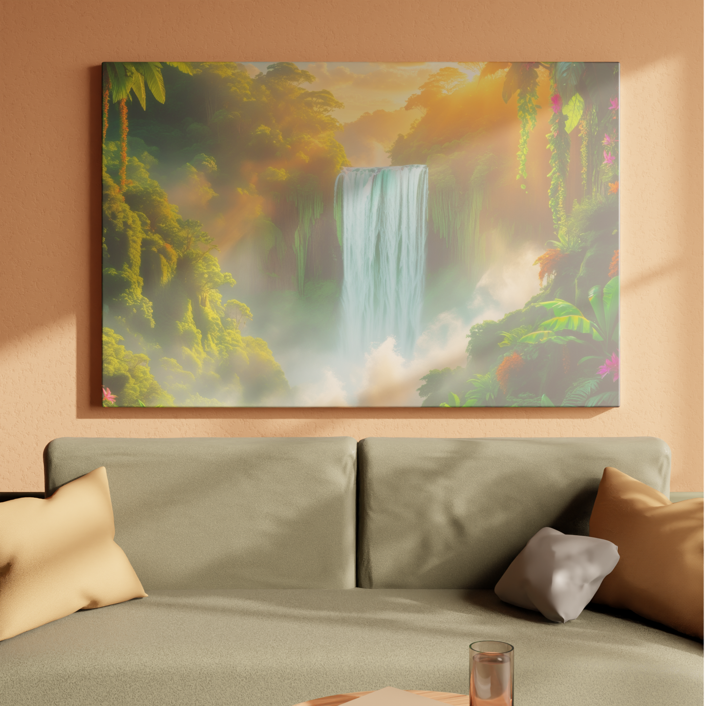 Misty Jungle Falls