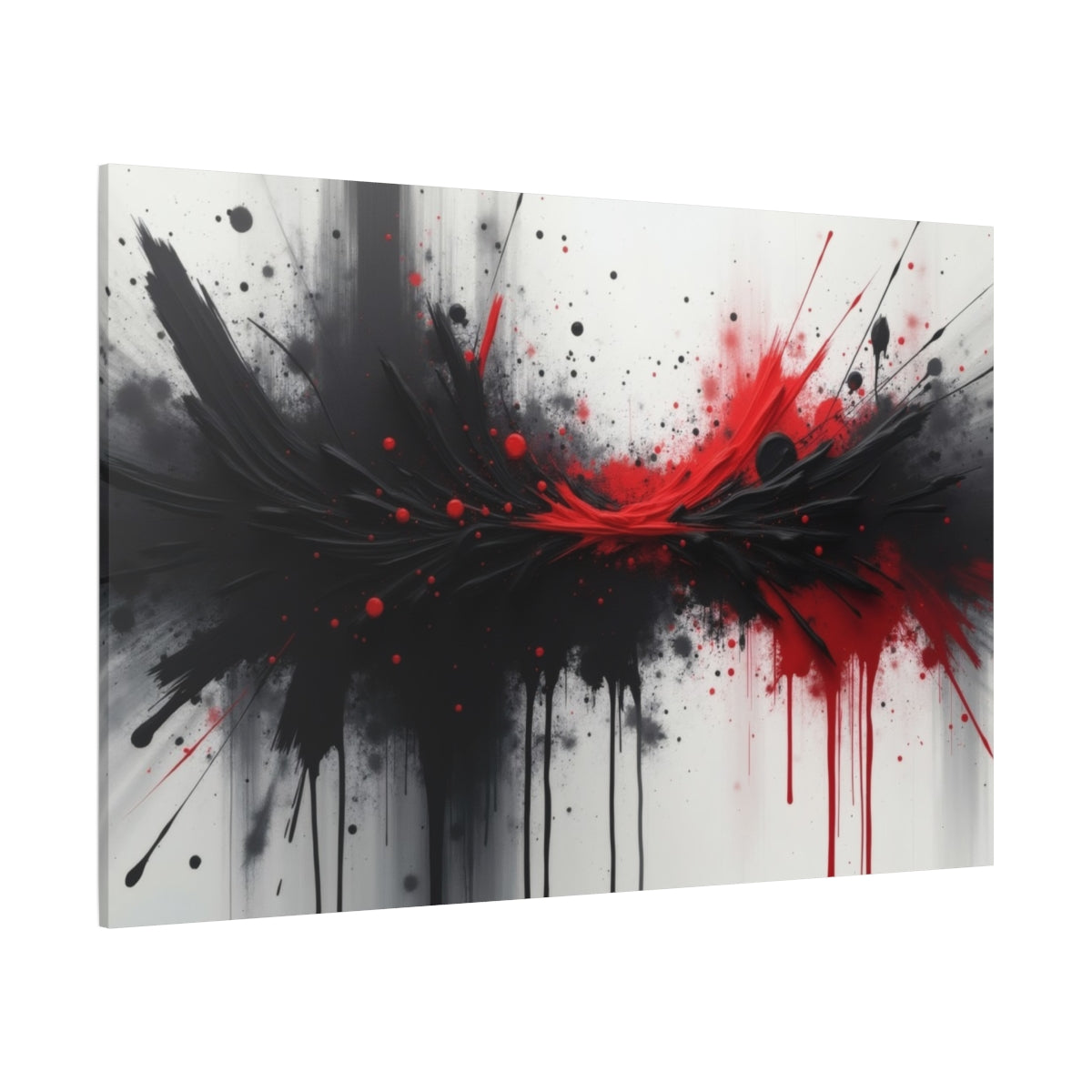 Dynamic Red and Black Explosive