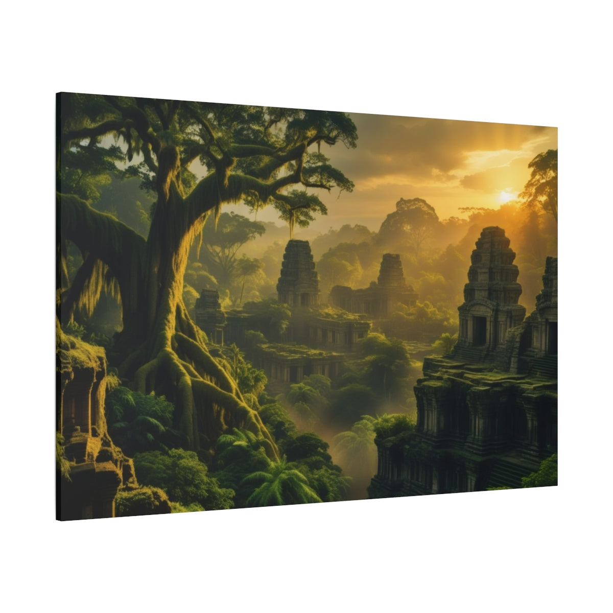 Ancient Ruins at Dawn