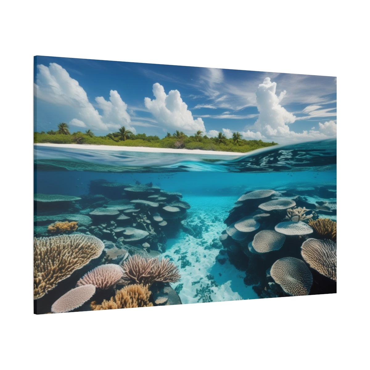 Beneath the Waves: A Tropical Dreamscape