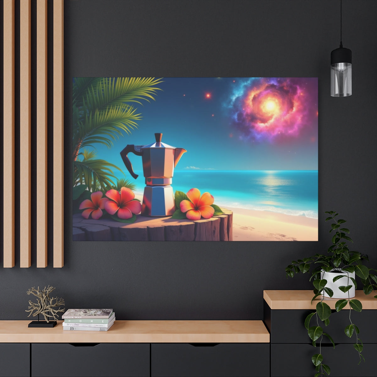 Celestial Coffee by the Sea