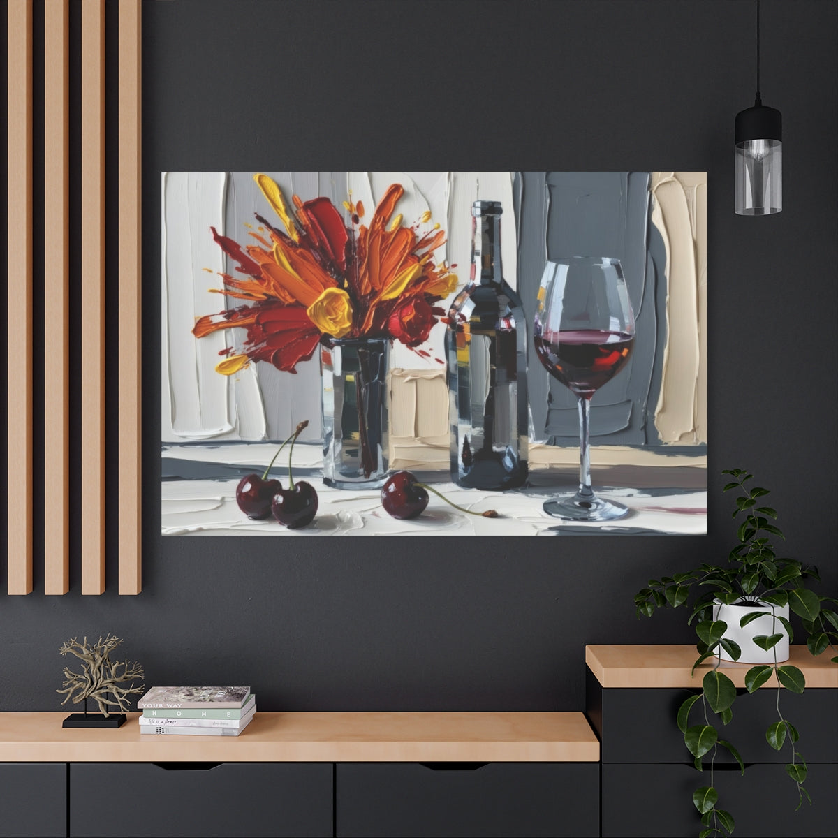 Wine and Sunburst