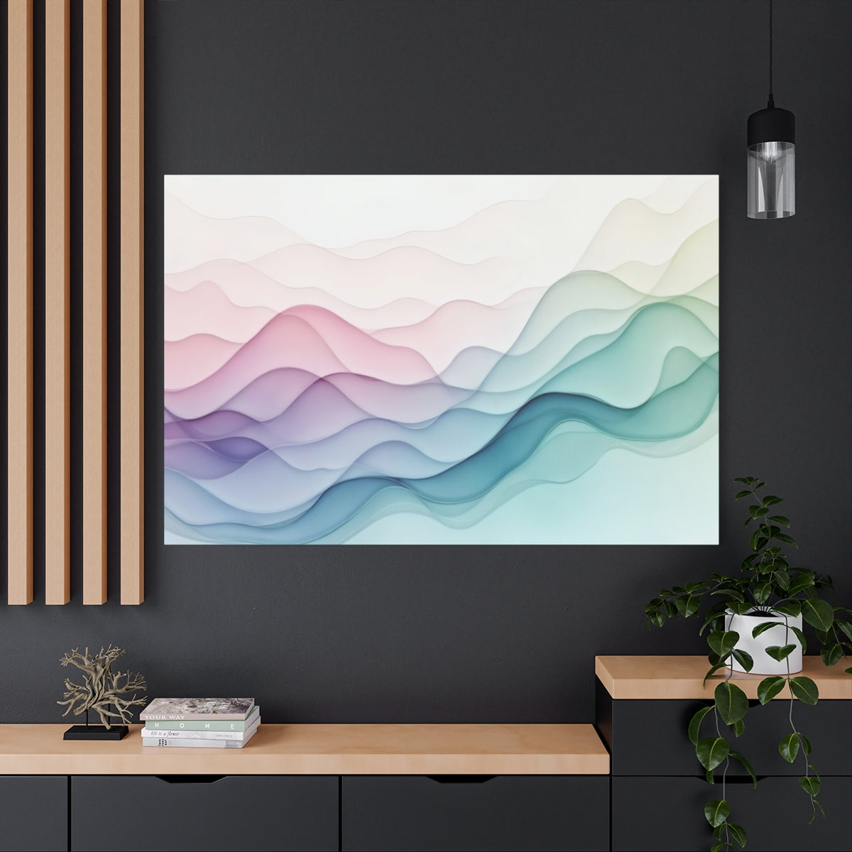 Whispers of Painted Waves