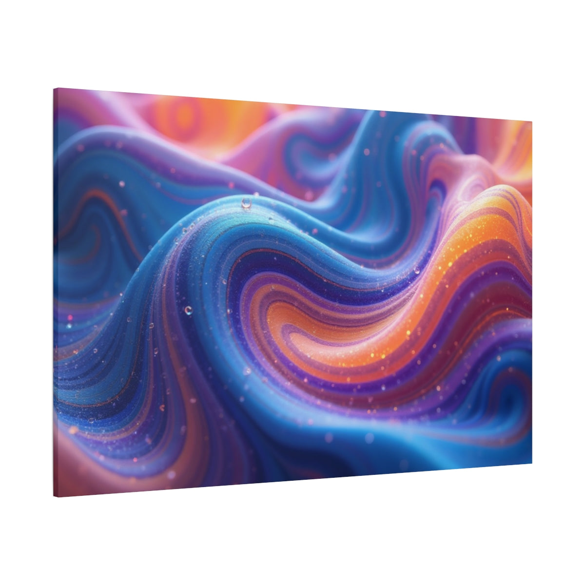 Waves of Vibrant Elegance