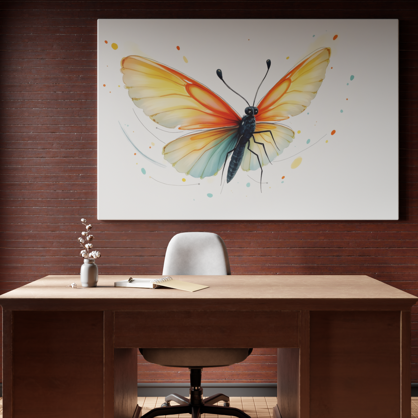 Sunlit Butterfly Dance