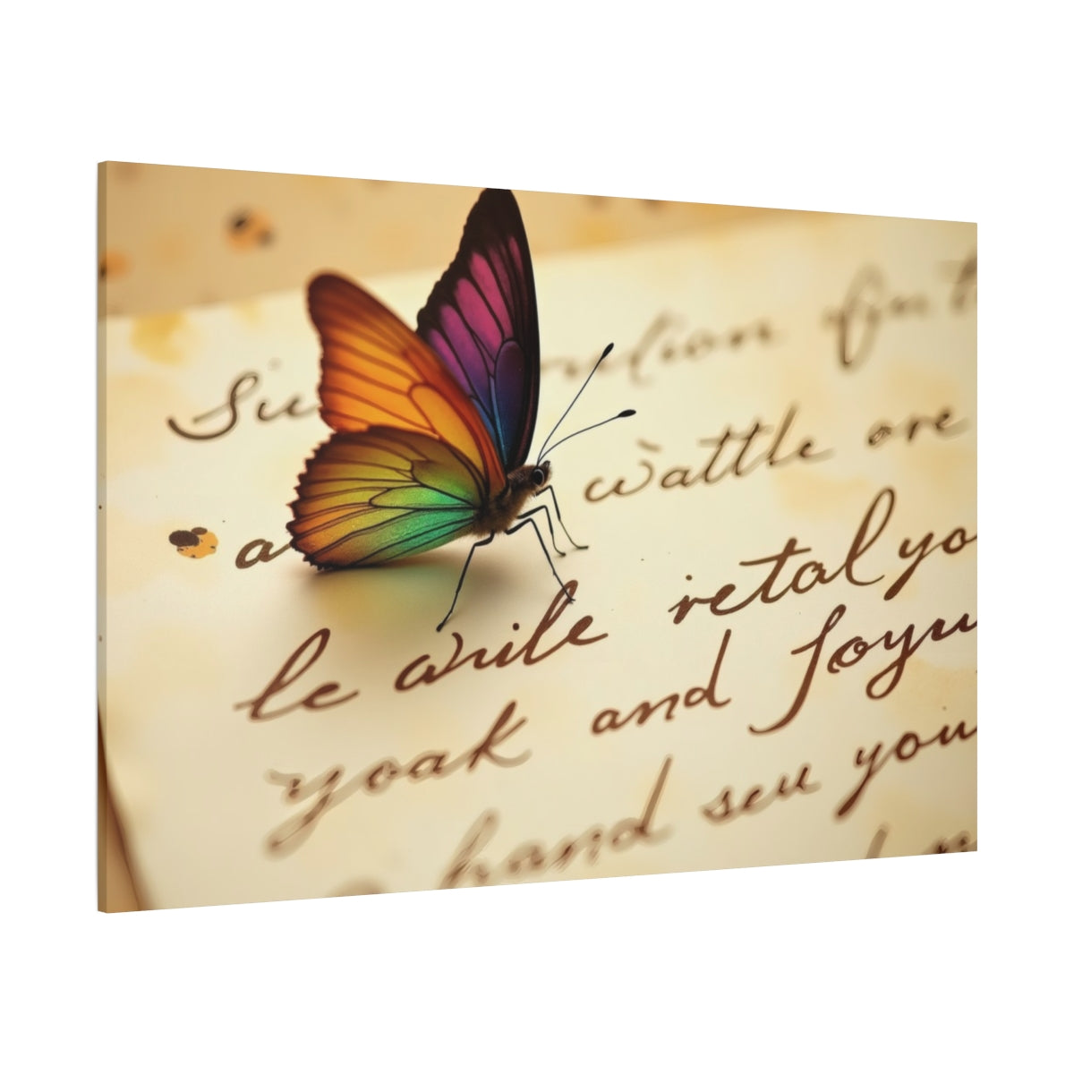 Whispers of a Colorful Messenger
