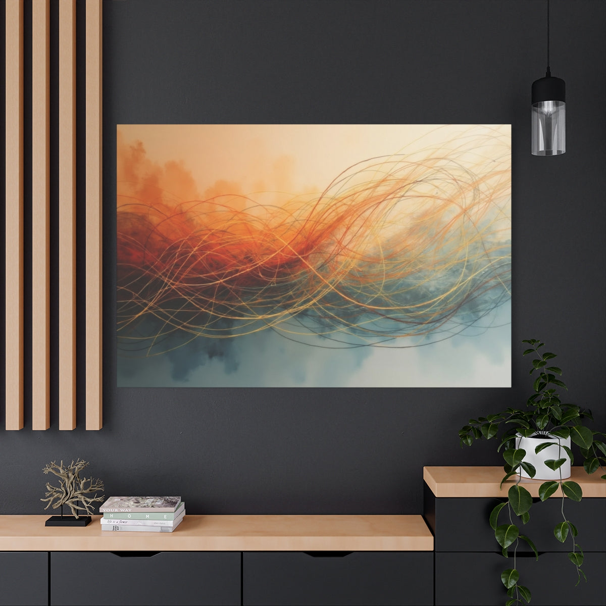 Waves of Ember and Sky