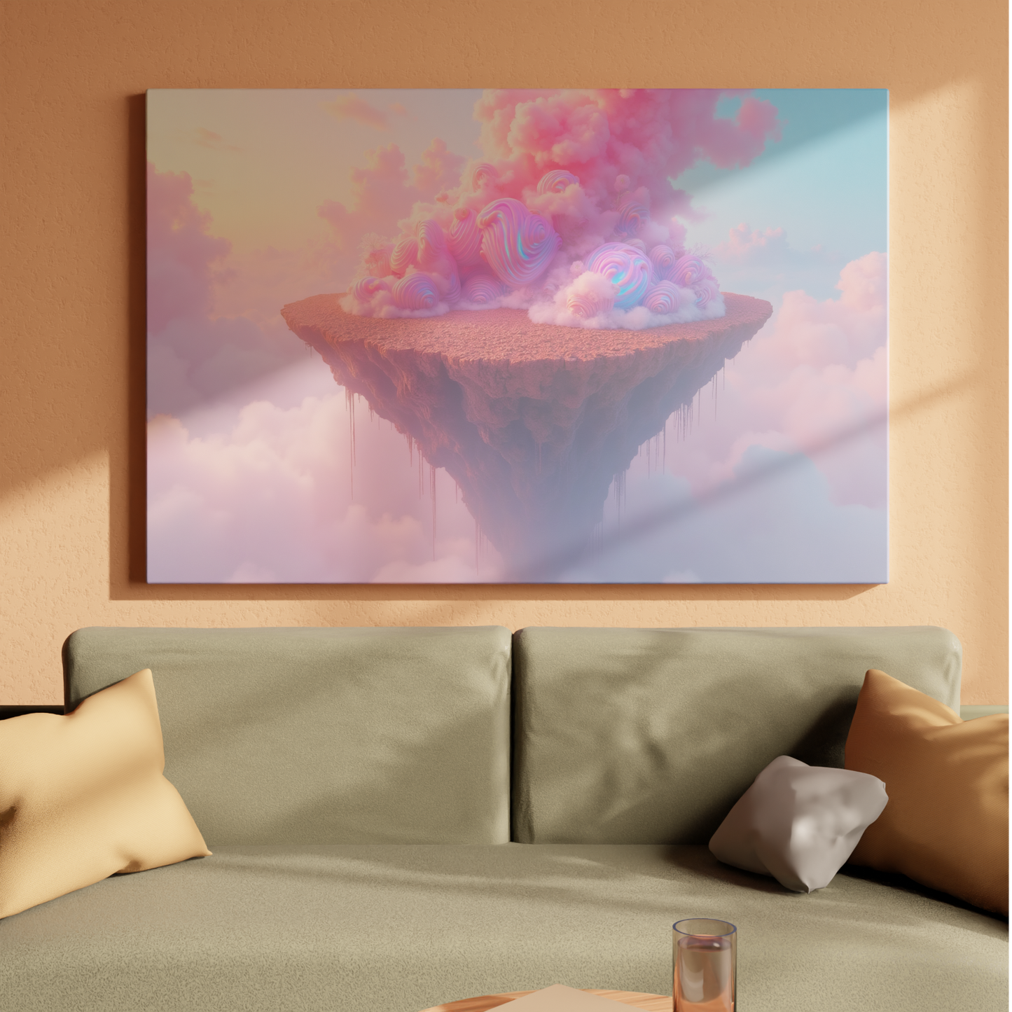 Whimsical Cloud Island