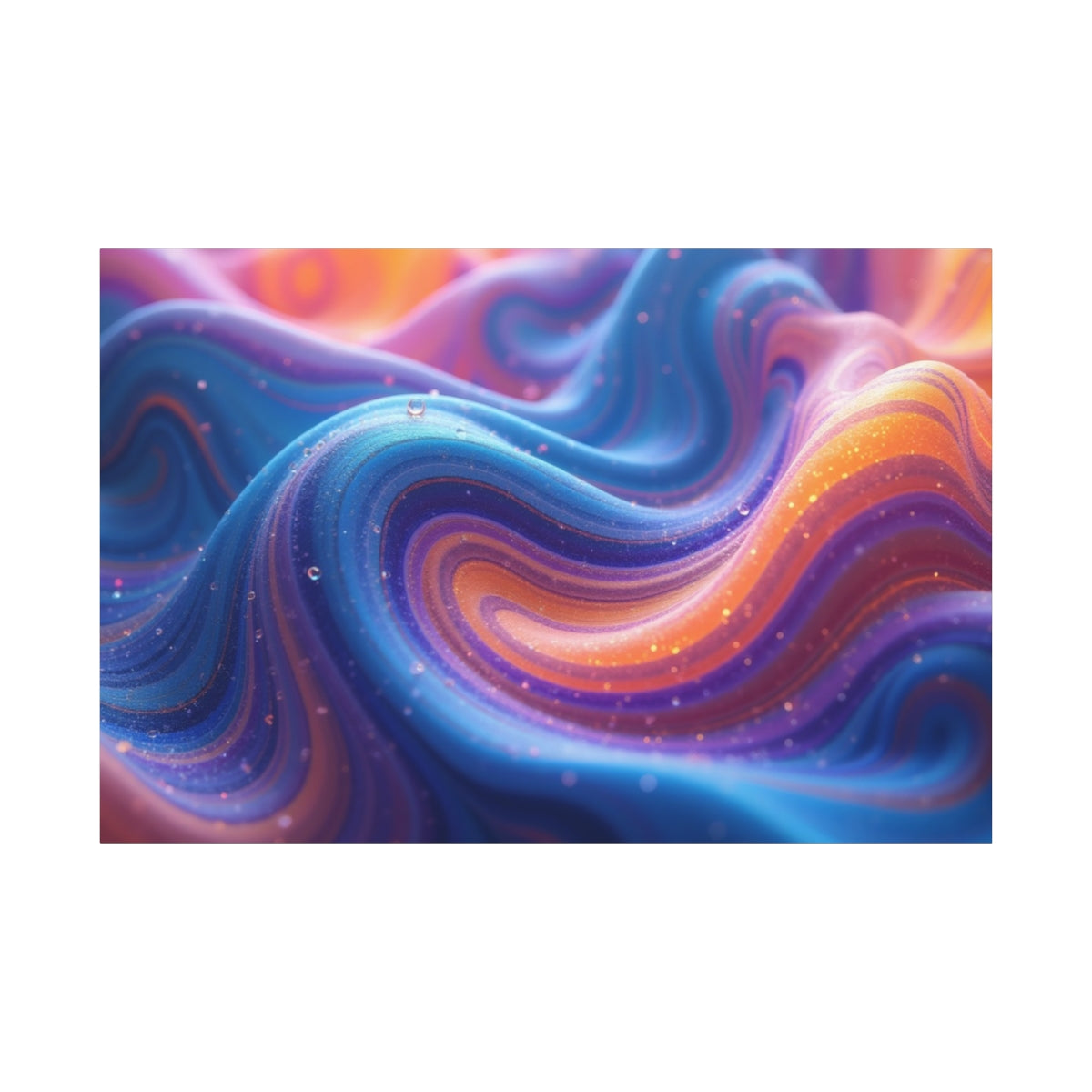 Waves of Vibrant Elegance