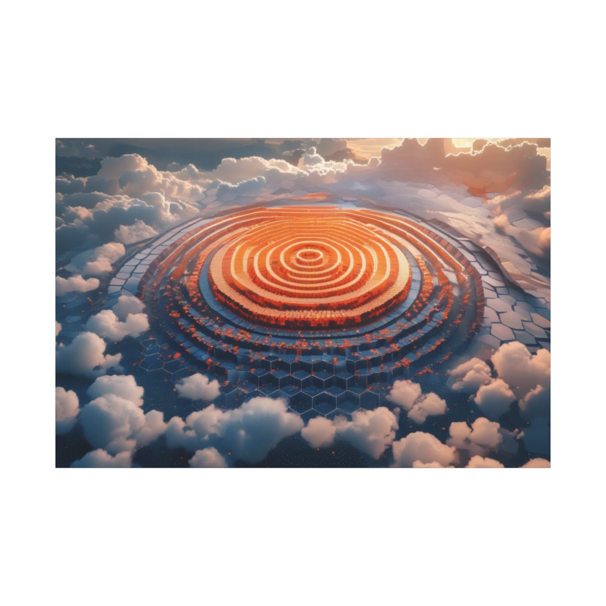 Celestial Concentric Dawn