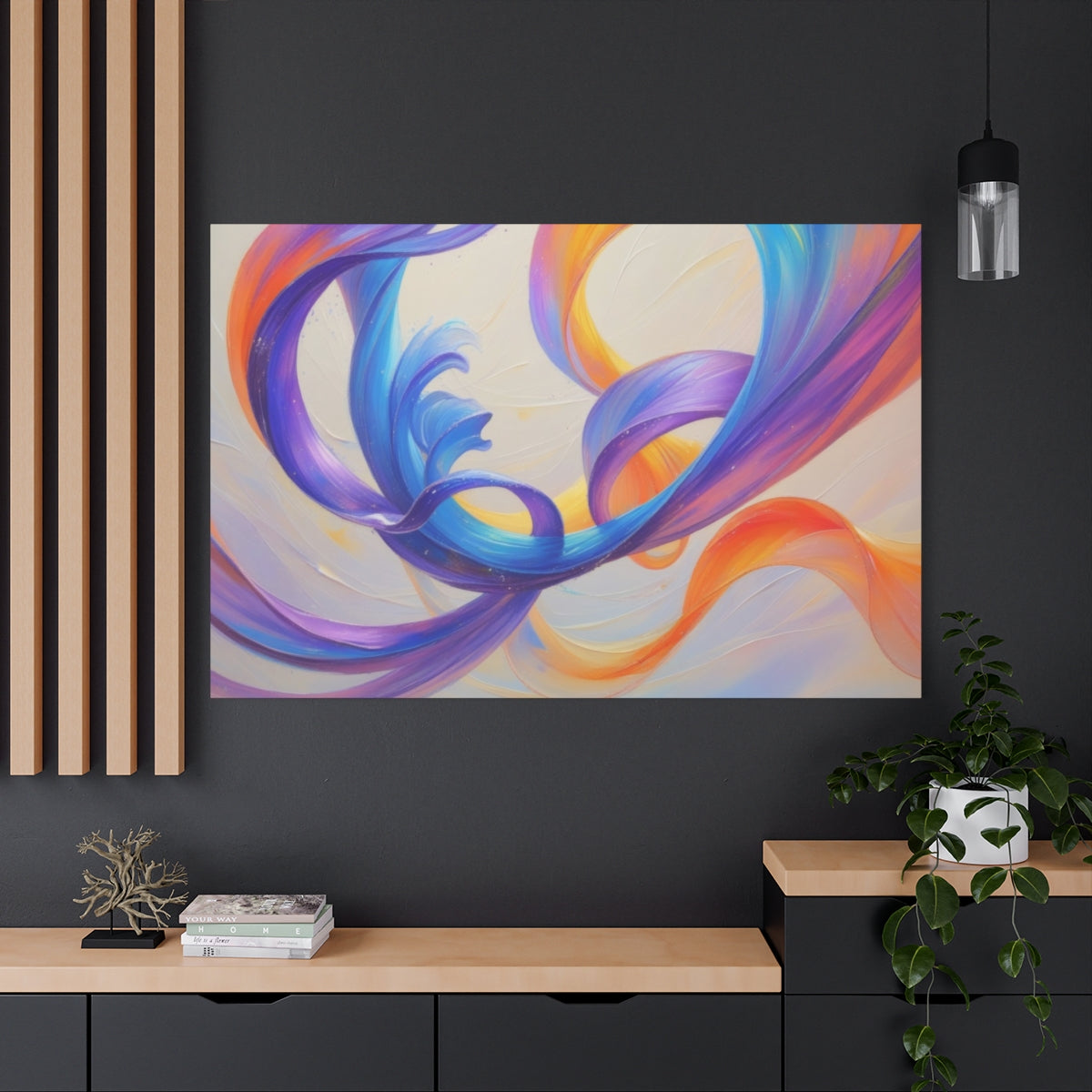 Celestial Dance of Colors