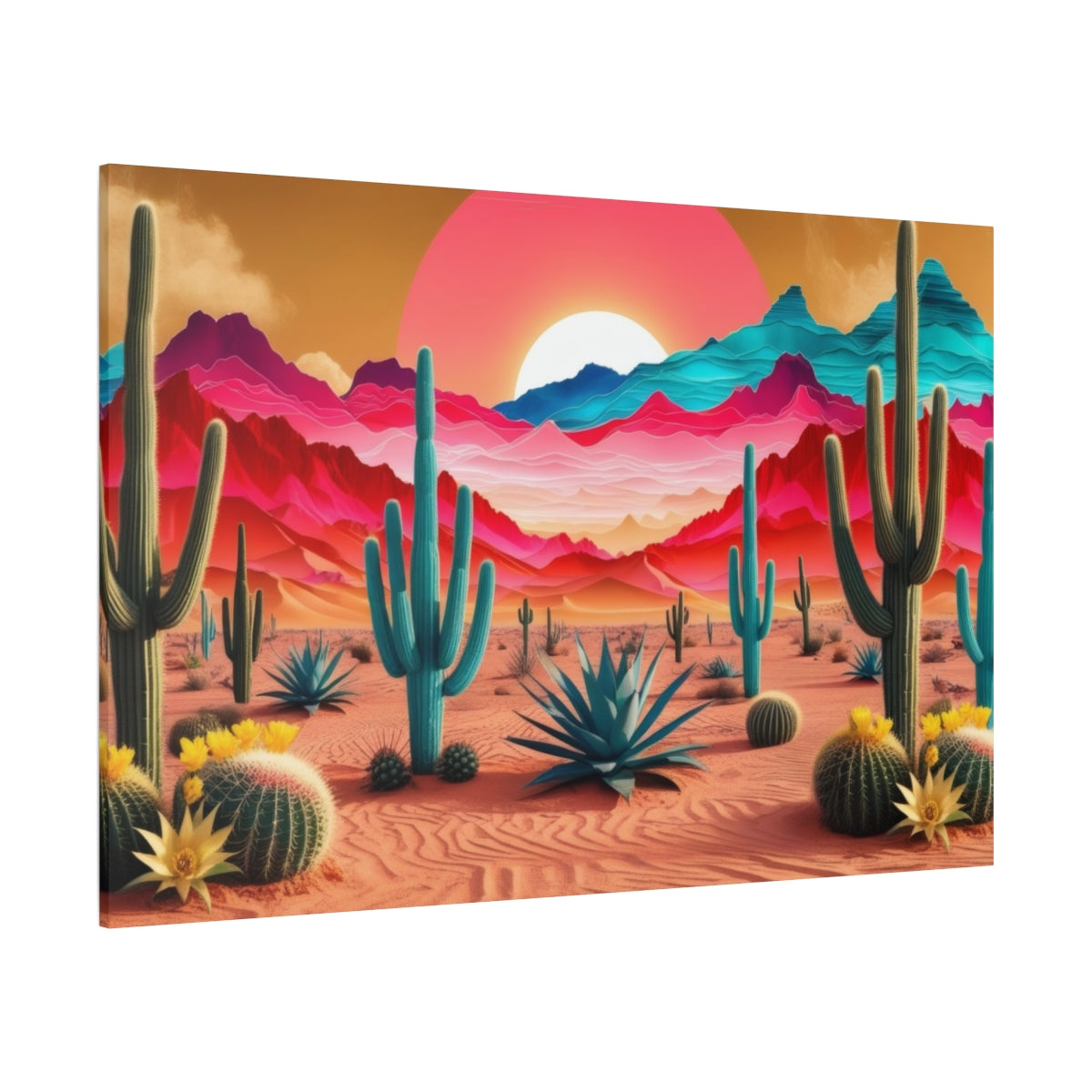 Desert Dreamscape in Technicolor