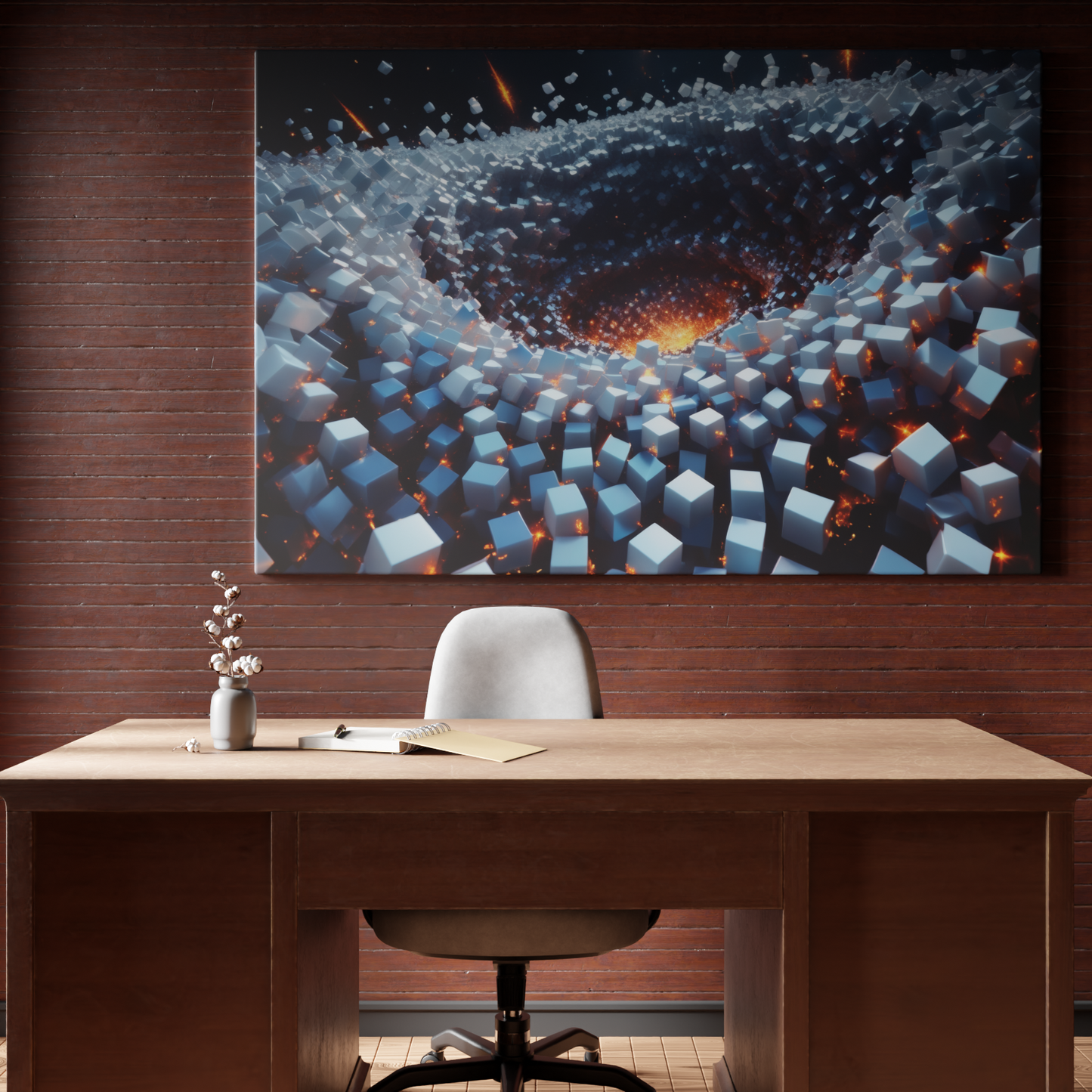 Vortex of Cubes