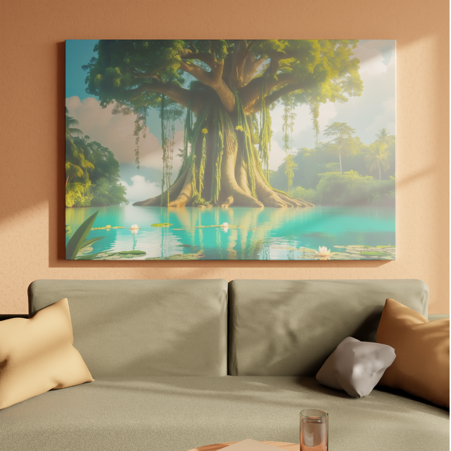 Serenity of the Enchanted Banyan