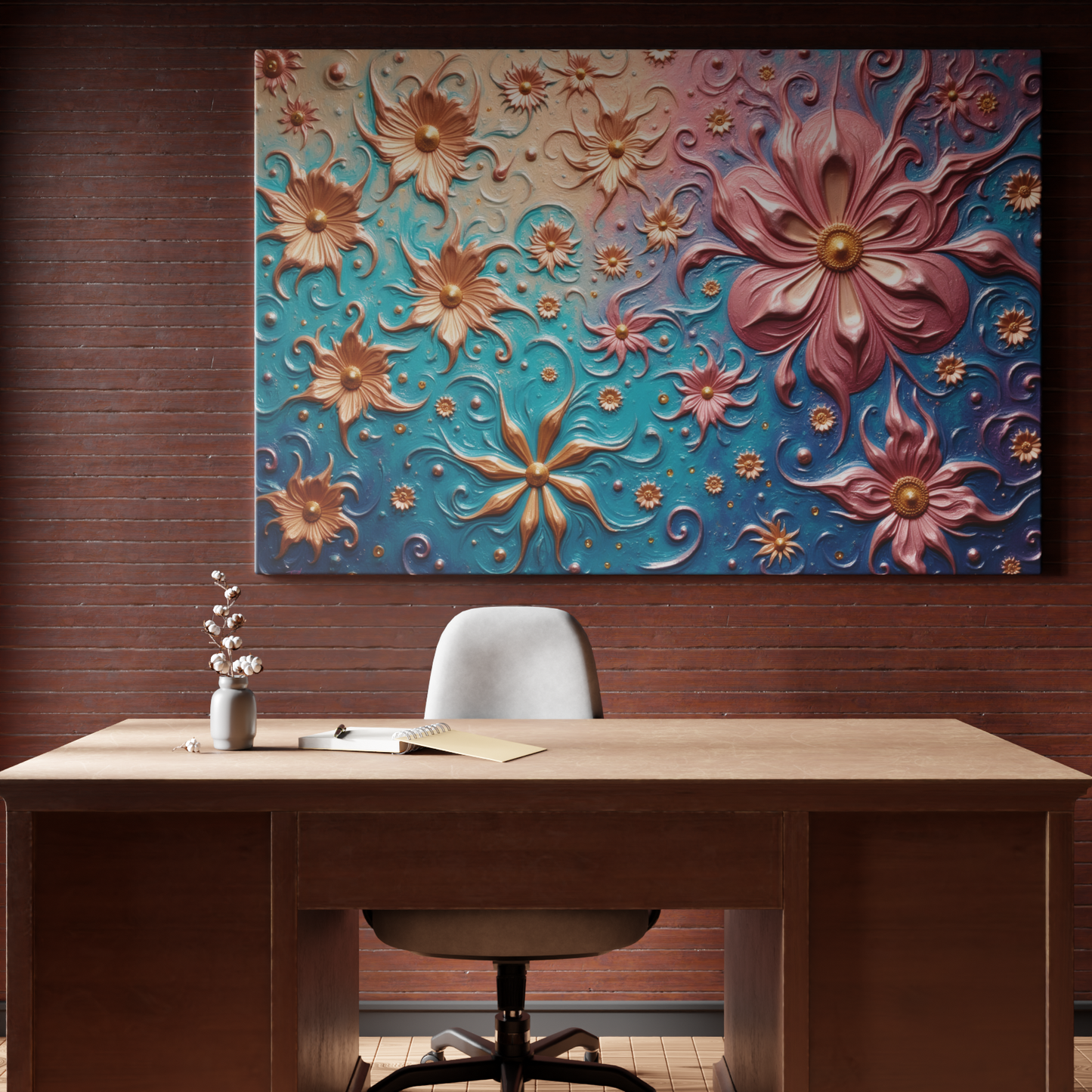 Blossoming Dreams on Canvas