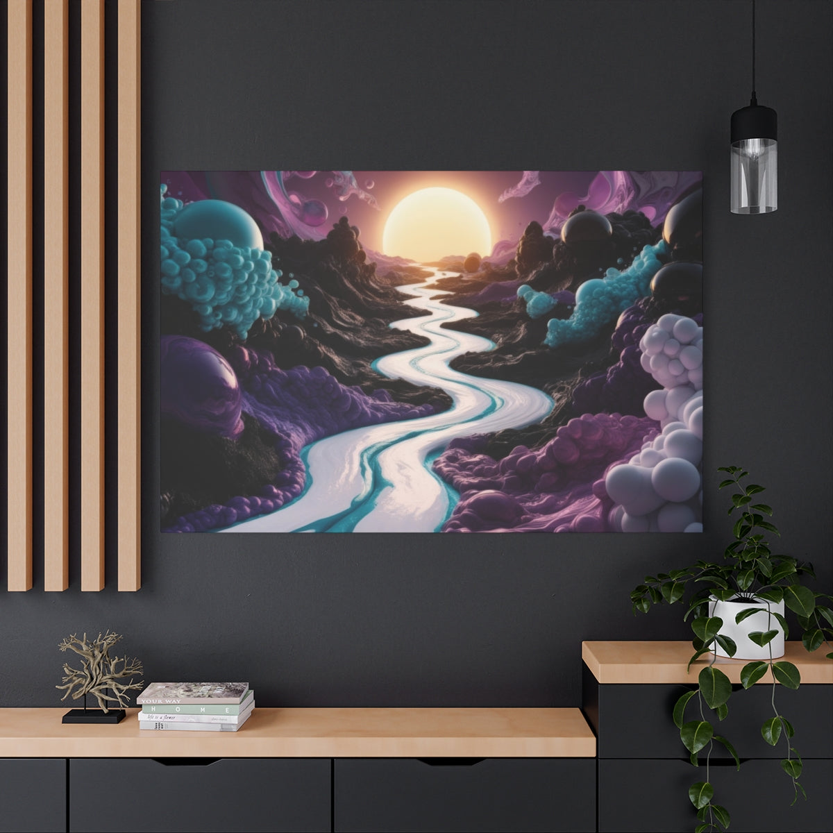Cosmic River at Dawn