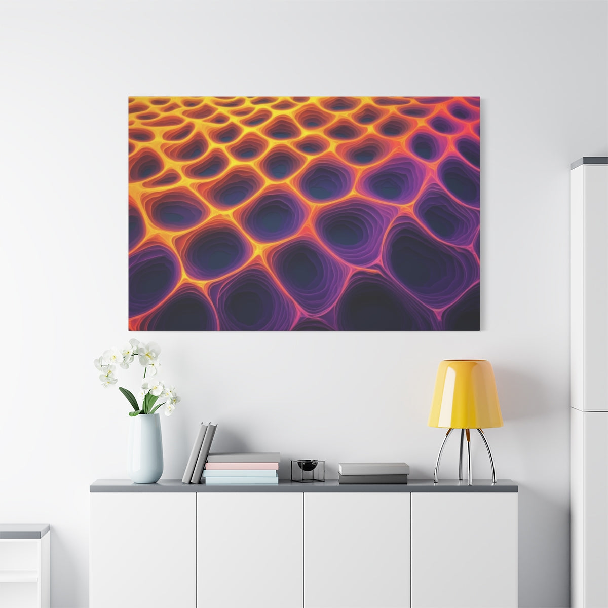 Vibrant Cellular Depths
