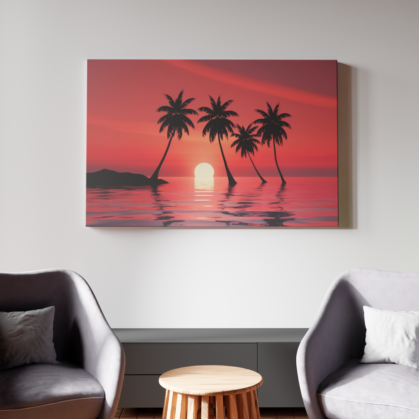 Tropical Serenade at Sunset