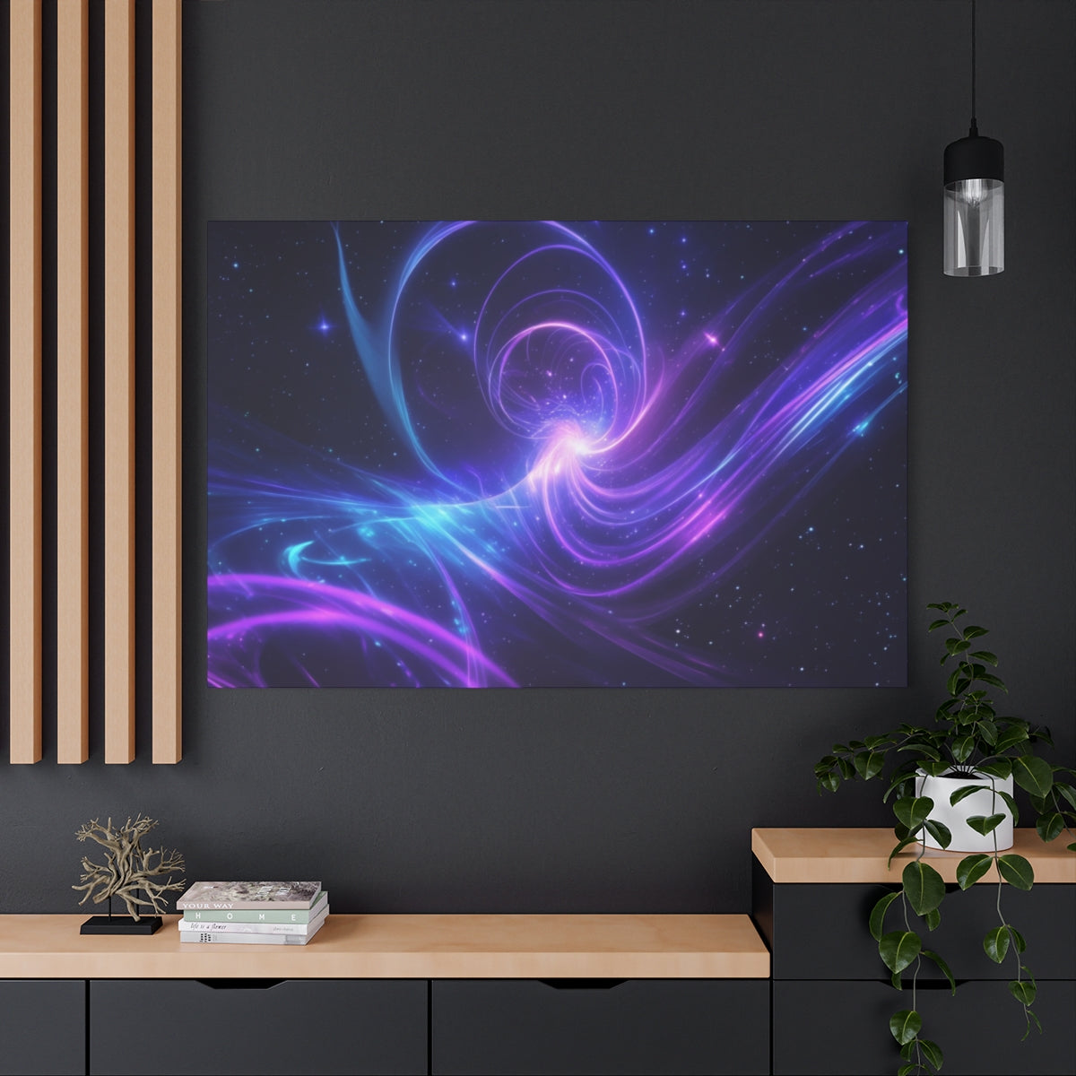 Cosmic Swirl: A Dance of Colors