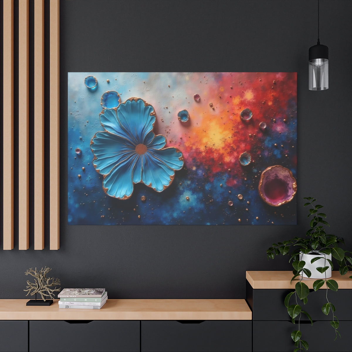 Celestial Bloom in Cosmos
