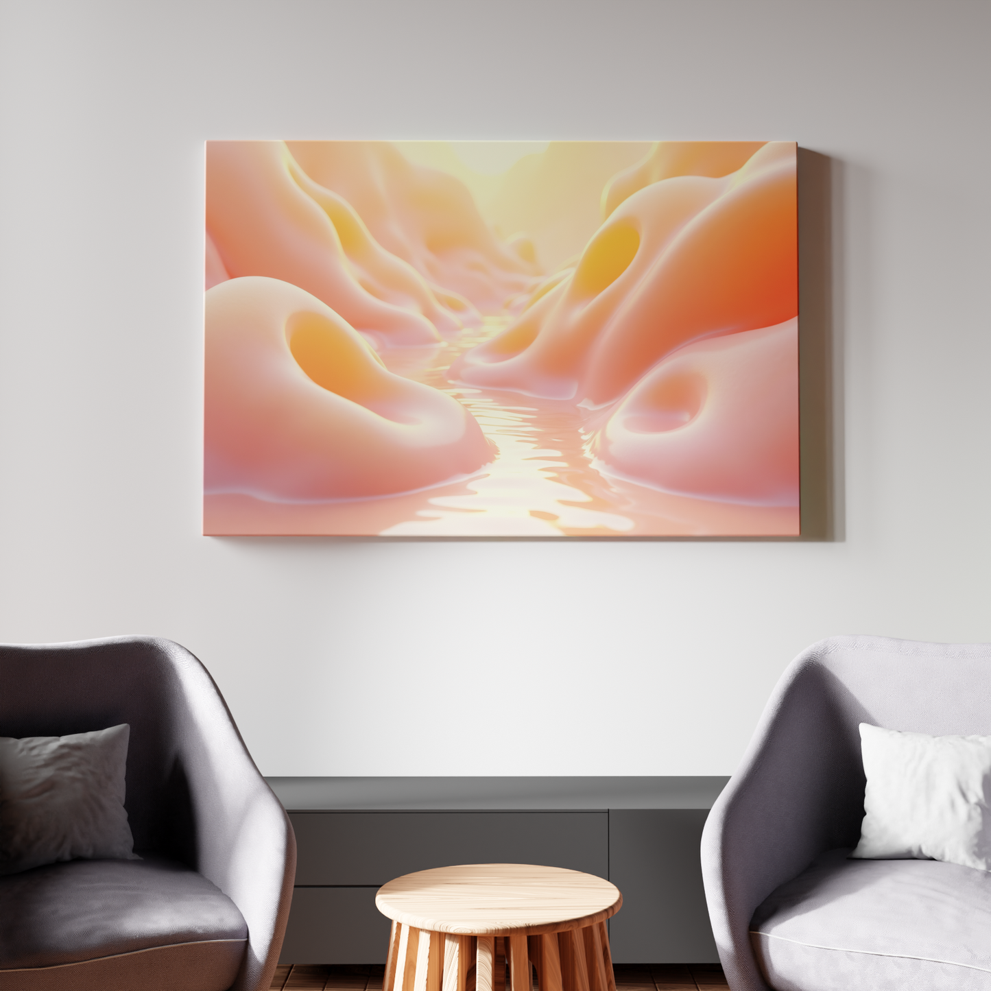 Sunset Marshmallow Dreamscape
