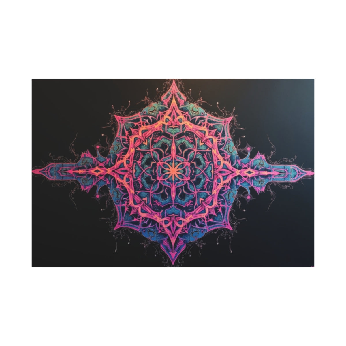 Psychedelic Mandala Elegance