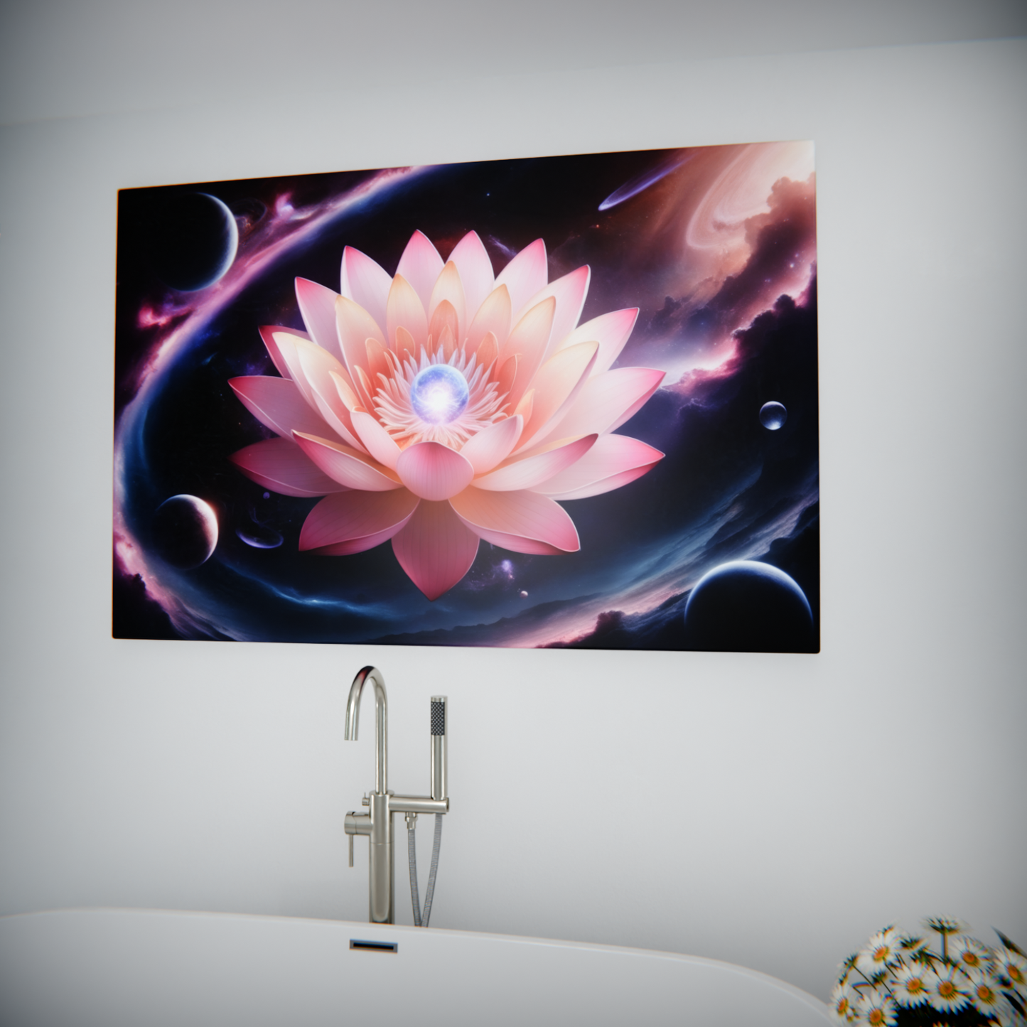 Cosmic Lotus Bloom