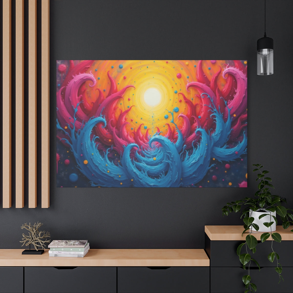 Vortex of Vivid Waves