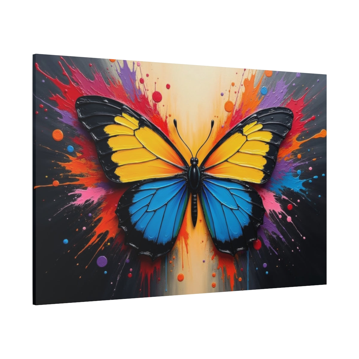 Vibrant Butterfly Explosion