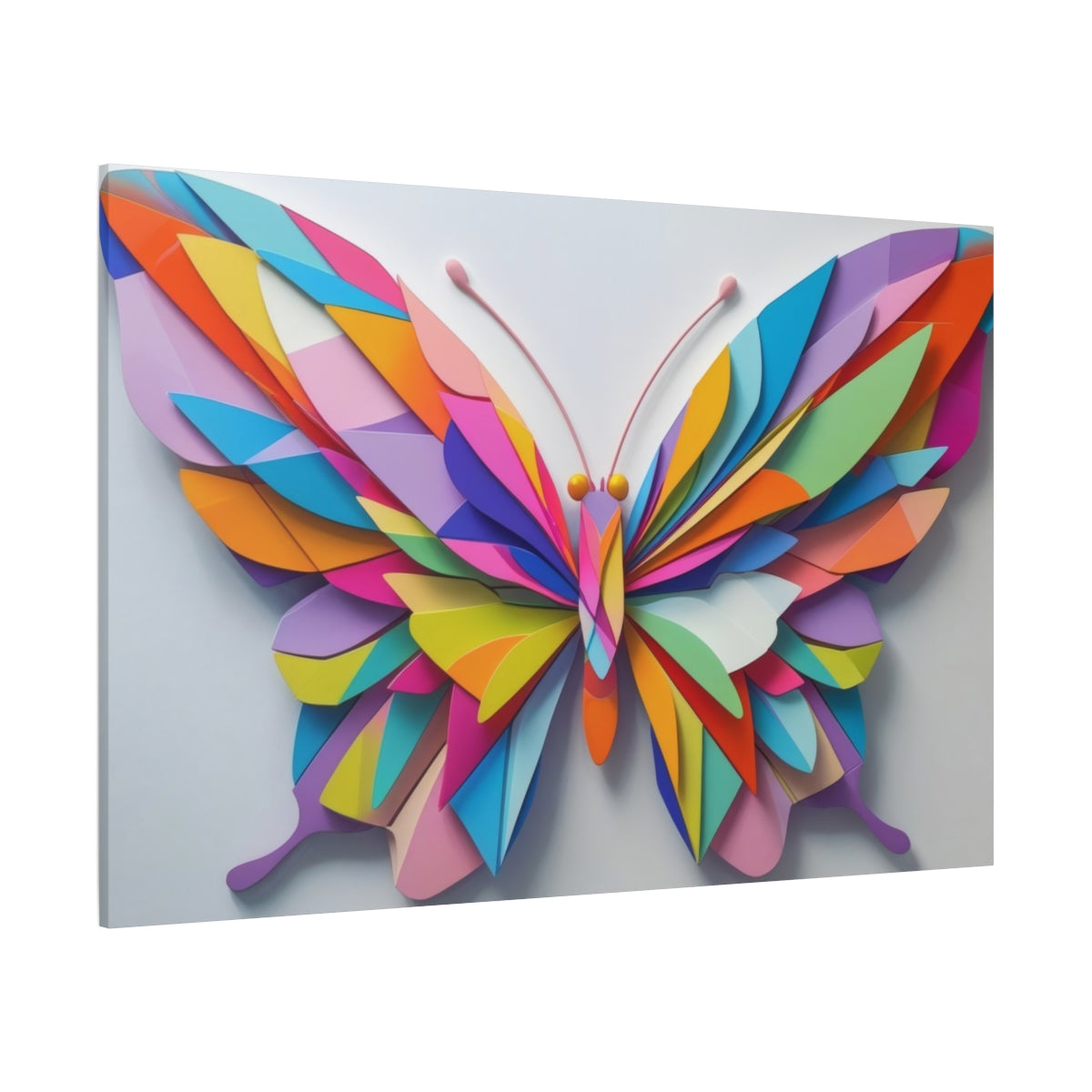 Vibrant Kaleidoscope Butterfly