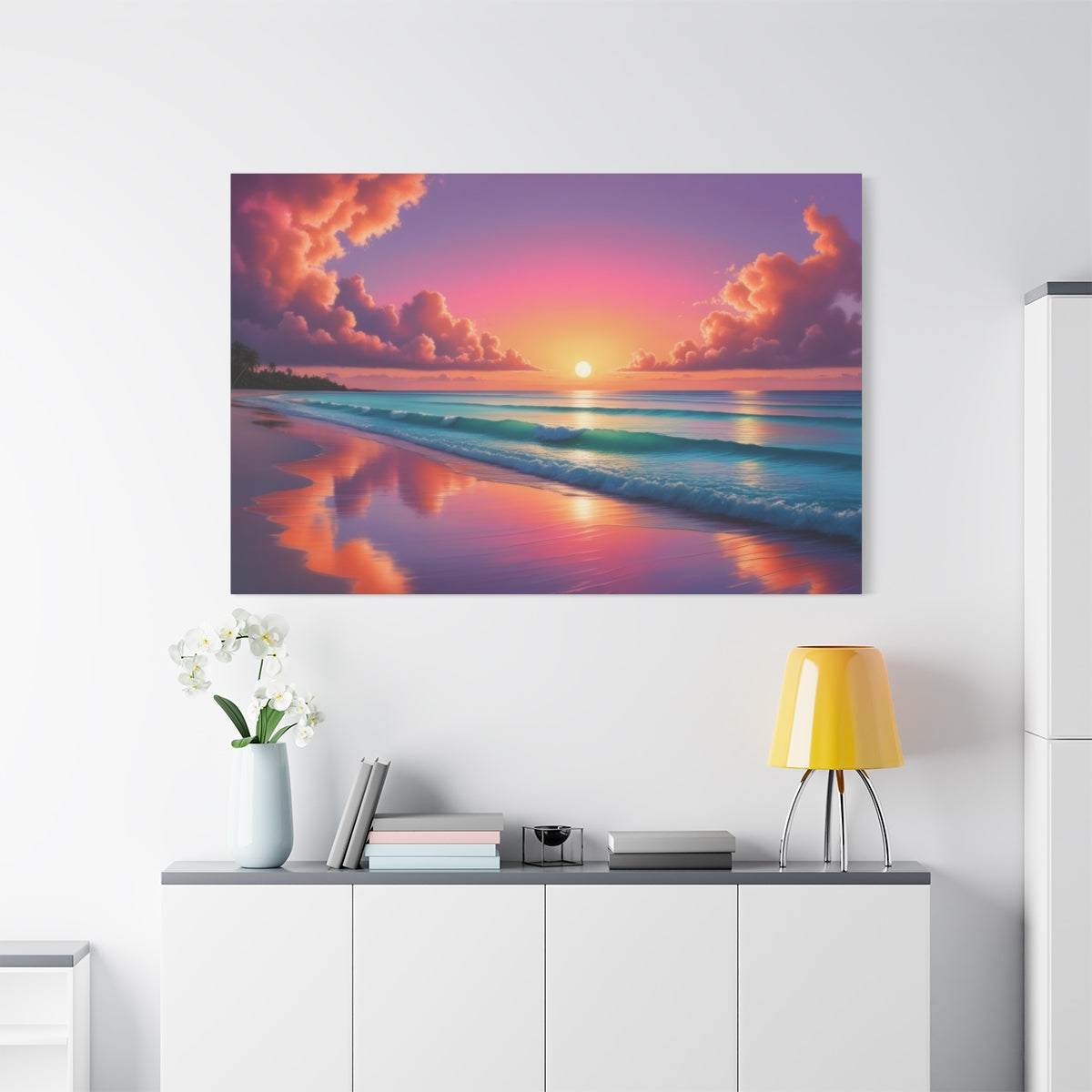 Sunset Reverie on Tropical Shores