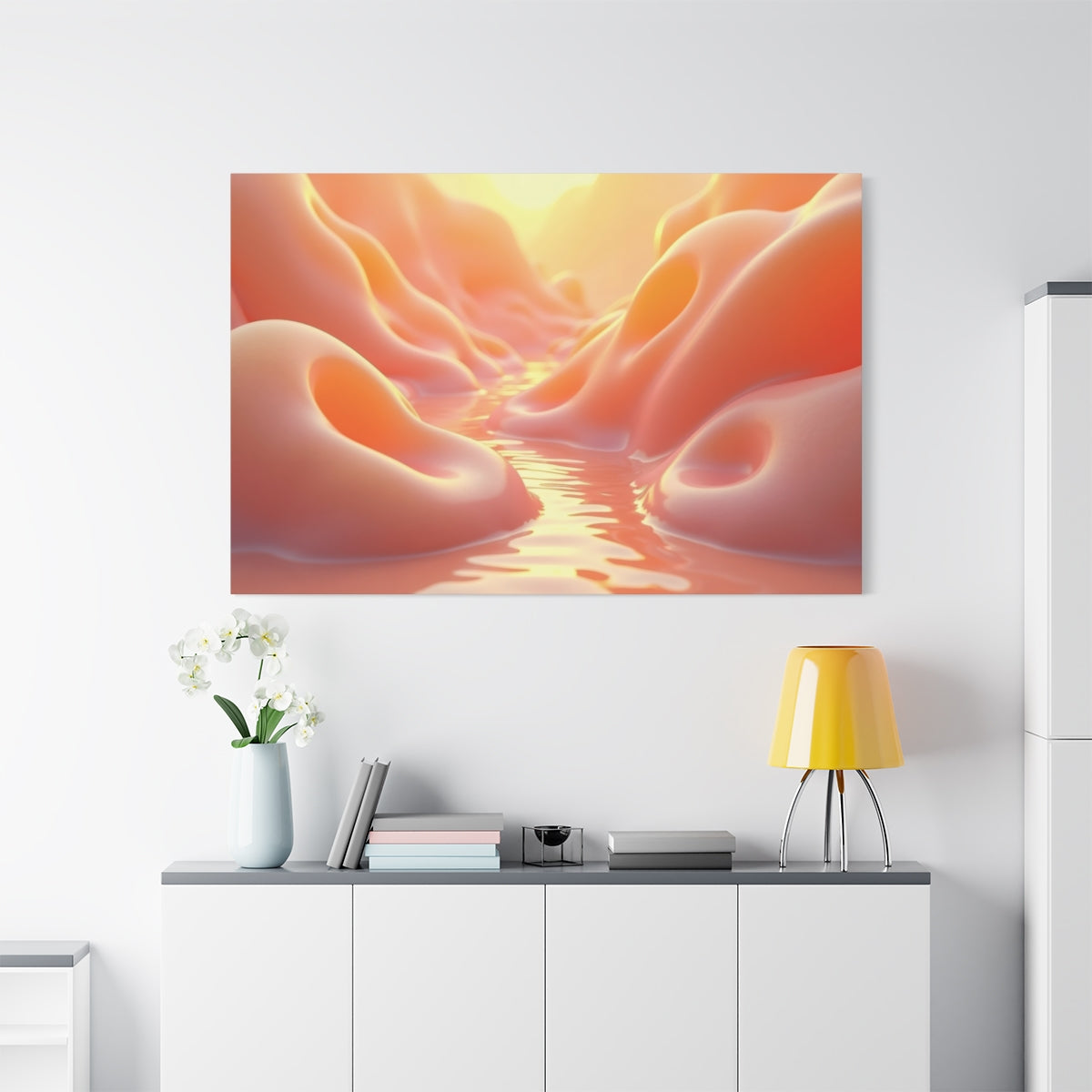 Sunset Marshmallow Dreamscape