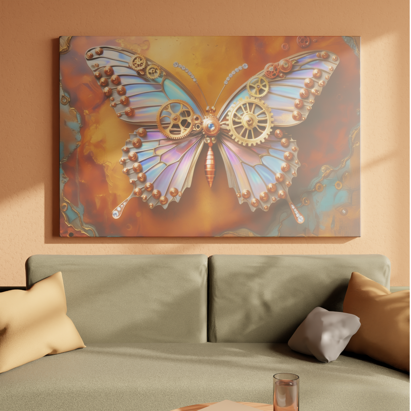 Steampunk Butterfly Elegance