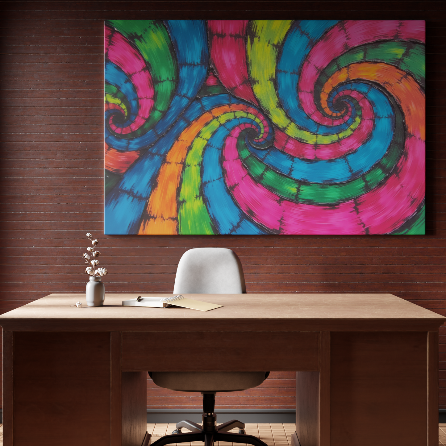 Colorful Swirl Symphony