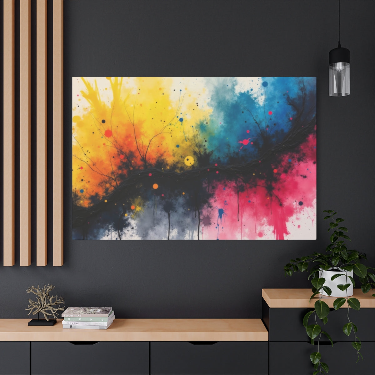 Colorful Collision of Elements
