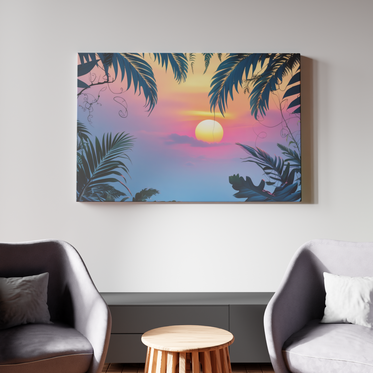 Tropical Sunset Serenity