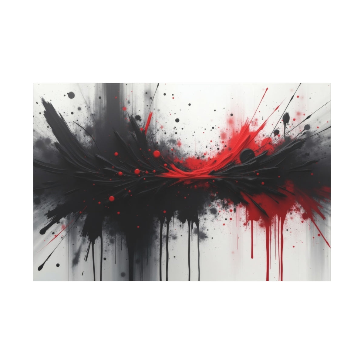 Dynamic Red and Black Explosive