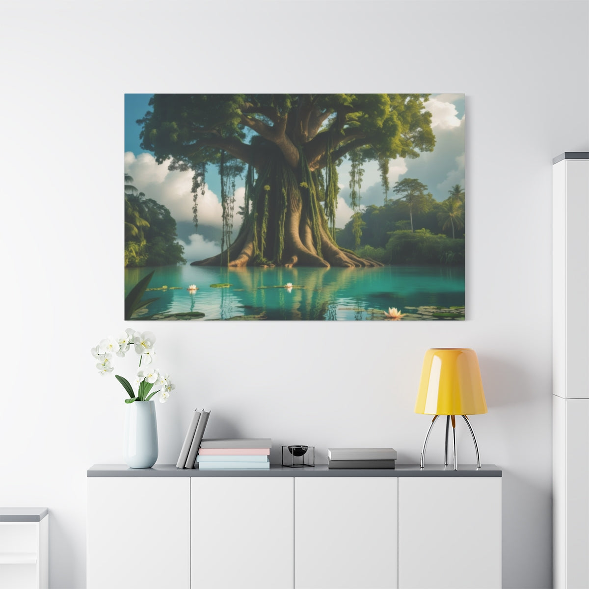 Serenity of the Enchanted Banyan