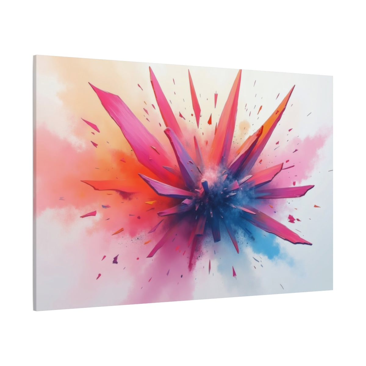 Explosive Hues: A Burst of Color