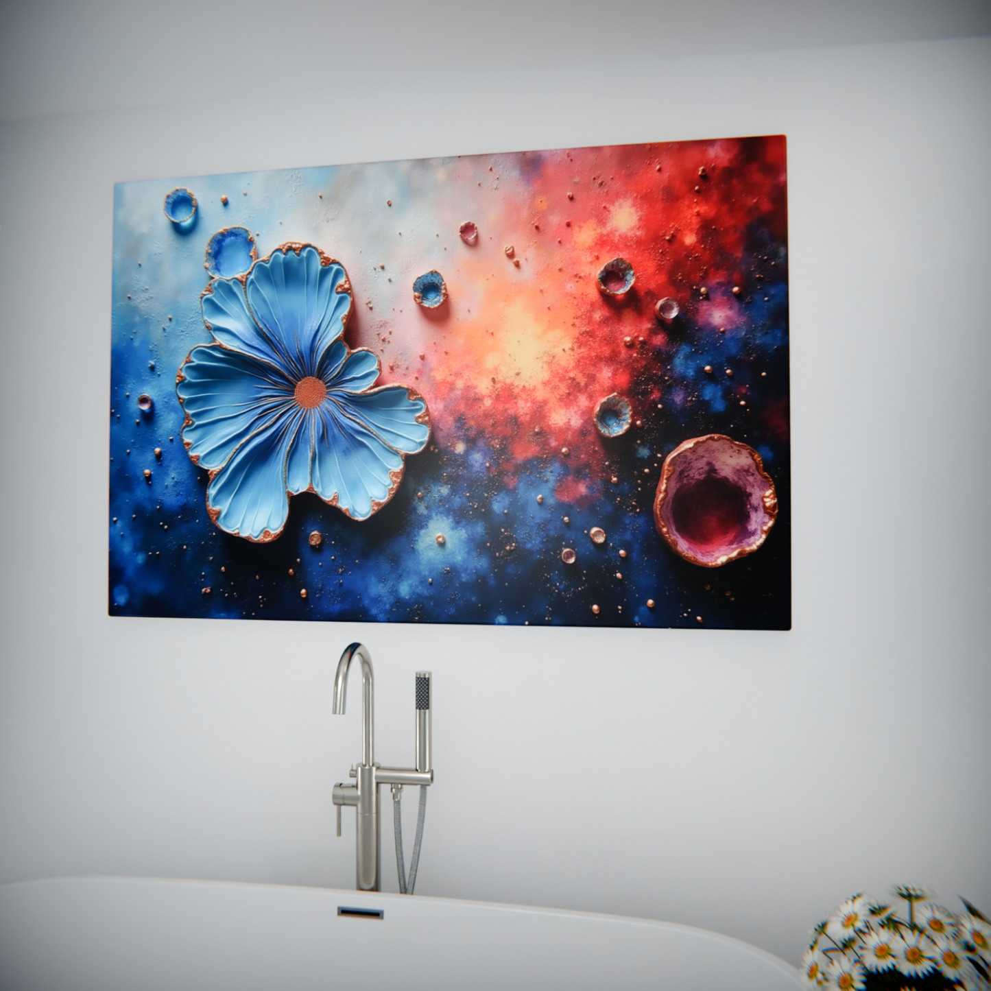 Celestial Bloom in Cosmos